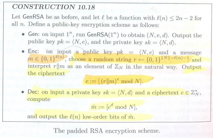 J. Katz, Y. Lindell. Introduction to Modern Cryptography.