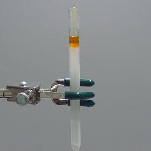 δείγμα και την συλλογή των PBDEs. Η στήλη χρωματογραφίας δημιουργείται στο εσωτερικό πιπέτας Pasteur (5mm) και η οποία περιέχει 1 gr gel (Silica gel 60, particle size: 0.060-0.200 mm, Merck).