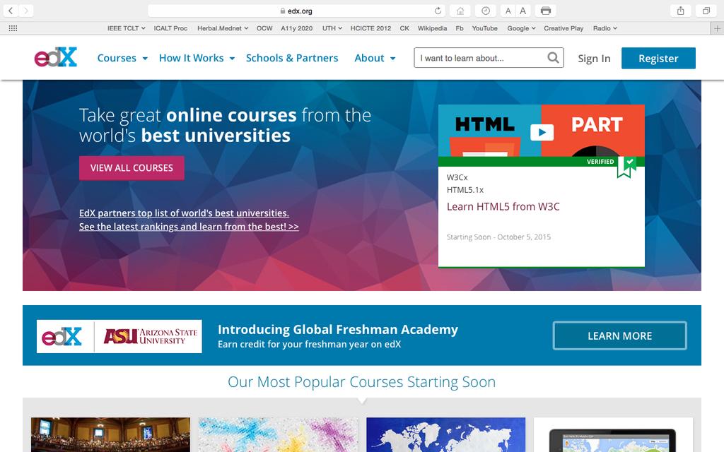 MOOC Massive open online courses