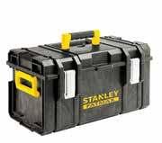 FATMAX DS150 TOUGHSYSTEM ΕΡΓΑΛΕΙΟΘΗΚΗ Στιβαρή και ενισχυμένη κατασκευή απο πολυπροπυλένιο 4 χιλ. 12 αφαιρούμενες θήκες για τη μεταφορά και αποθήκευση μικροαντικειμένων Χωρητικότητα 11.6L.