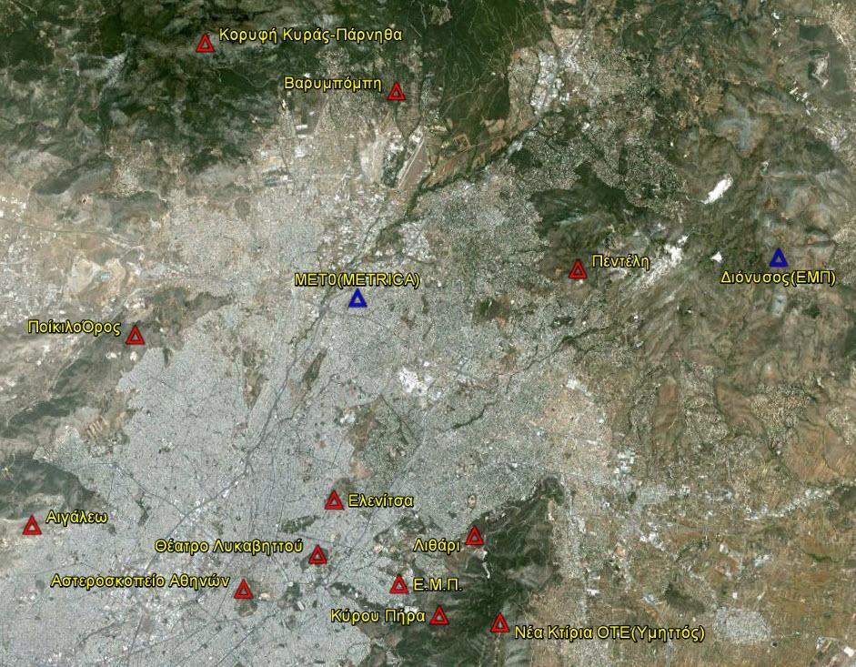 Κεφάλαιο 4 Δορυφορικό Δίκτυο Ελέγχου Μετακινήσεων Εικόνα 4.