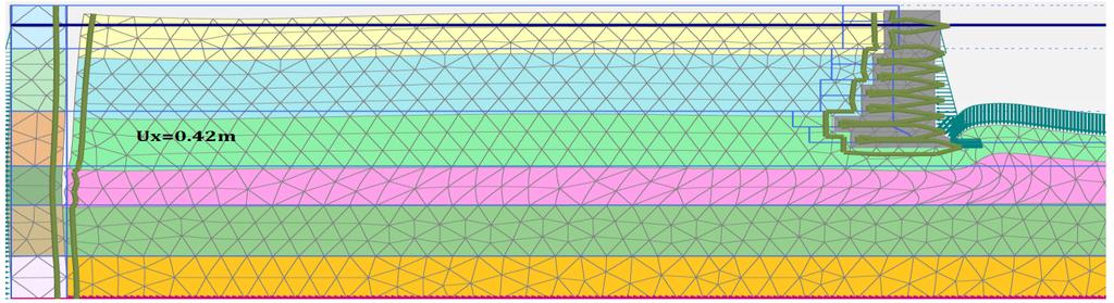 2 Quay wall's tilt for dense backfill soil This Report does not conclude fragility curves for quay wall's tillt for backfill soil with relative density 80% because of their infinitesimal or, in many