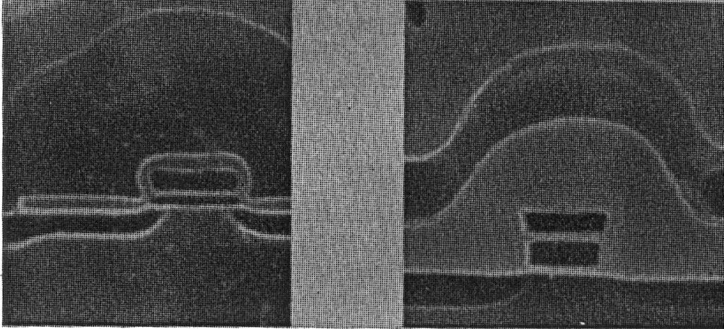 Cross-sections of NVM