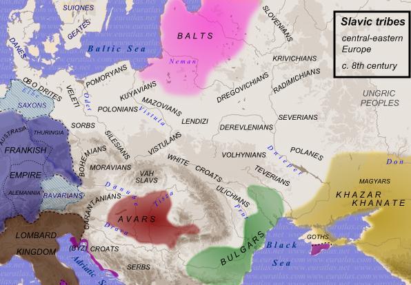 Τα σλαβικά φύλα περί