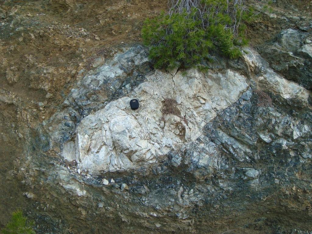 Νεογενείς σχηματισμοί Φακός ροδινγκίτη Υπερβασικά πετρώματα Εικόνα 24:
