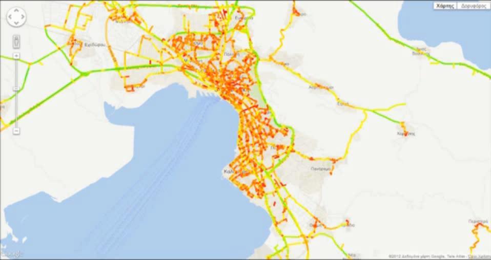 Εκτίμηση Κυκλοφοριακών Συνθηκών SPEED-O PROJECT (OASTh, ARISTOTLE UNIVERSITY OF THESSALONIKI, LINK TECHNOLOGIES)