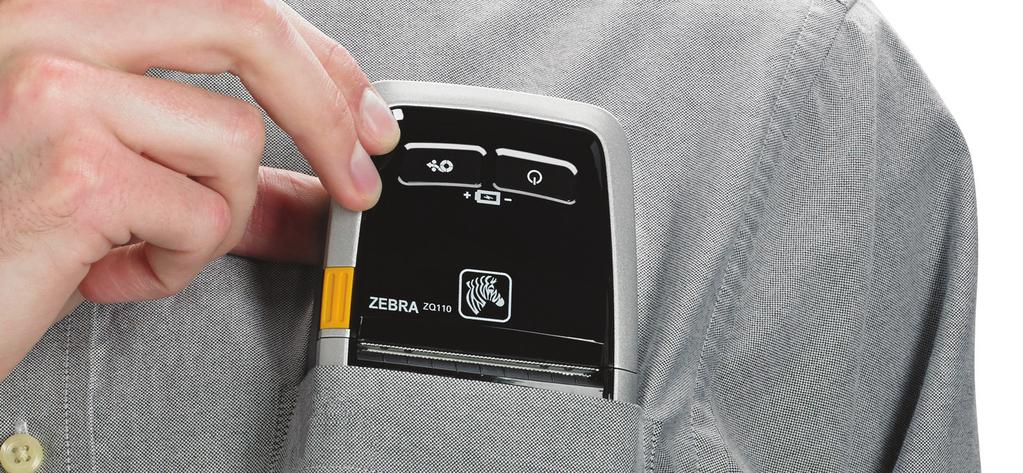 COMPACT, COMPETITIVE AND ZEBRA-CERTIFIED Serve your customers anywhere, anytime, with key features and a pocketsize design. Mobile Ready K eep your company and employees moving forward.