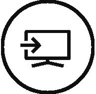 Βασικές λειτουργίες TV προς κινητή συσκευή: παρακολούθηση τηλεόρασης στην οθόνη της συσκευής σας. Μπορείτε να συνεχίσετε να παρακολουθείτε τηλεόραση ακόμα και όταν μετακινείστε σε άλλο δωμάτιο.