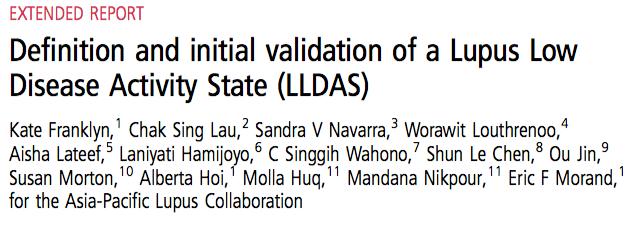 activity compared with the previous assessment Immunosuppressive medications Current prednisolone (or equivalent) dose 7.