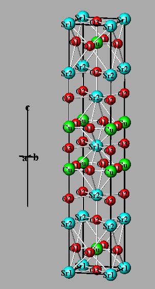 8) ΦΑΣΗ Φ Εικόνα 83: Κρυσταλλική δομή της Φ φάσης Η φάση Φ ανήκει έχει ΟΣΧ Ι4/mmm.