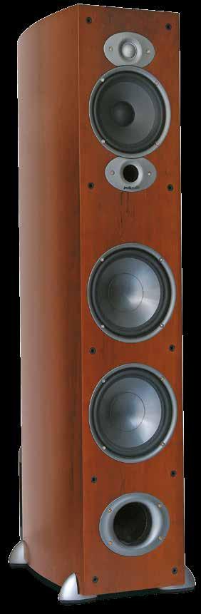 Polk Audio RTiA7 Loudness Wars Το RΤiA7 της Polk είναι το μεγαλύτερο ηχείο της δοκιμής μας και το πιο εντυπωσιακό, όπως επίσης και το πιο περίπλοκα σχεδιασμένο και κατασκευασμένο.