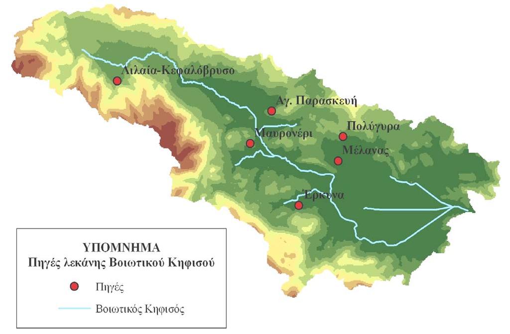 Θέσεις ελέγχου του μοντέλου Θέσεις 6 μεγάλων πηγών Έξοδος