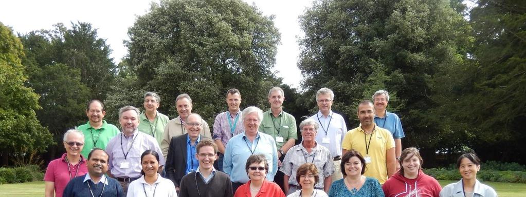 Group photo of the participants at the Protein Bioinformatics and Community Resources Retreat.