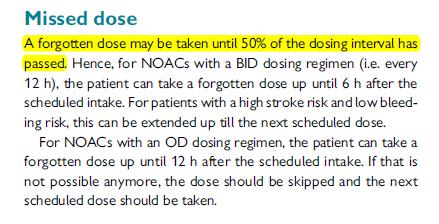 How to deal with dosing