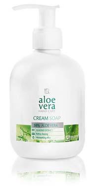 ΚΡΕΜΟΣΑΠΟΥΝΟ (κωδ. 20080) 38% Aloe Vera Εκχύλισμα αμυγδάλου πλούσιο σε βιταμίνες Ε και Κ.