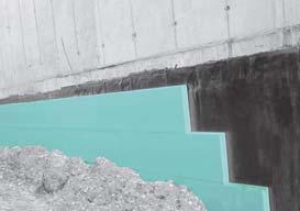 Pripevnenie tepelnej izolácie na múr stavebnej jamy v centre mesta FIBRANxps