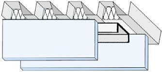 ireboa a nosní quapa idiwa Podlah Napojenie priečok na trapézový plech Protipožiarna upchávka pri napojení priečky na trapézový plech Požiarna odolnosť priečky EI (min) Objemová hmotnosť (kg/m 3 )