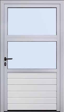Vollverglaste Bürotüren Thermisch getrennte Außentüren bis zu 30 %