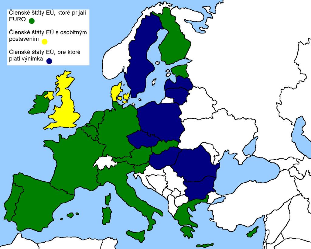 tretej etapy HMÚ všetky krajiny EÚ vstúpia do ERM II.