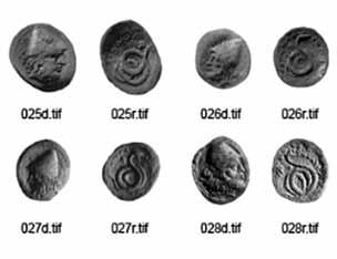 Τα νομίσματα του Ομολίου 25, Homolion, E. Babelon, Traité, pl. CCCI n 3 ( = Rogers, fig. 127) 26, Homolion, E.