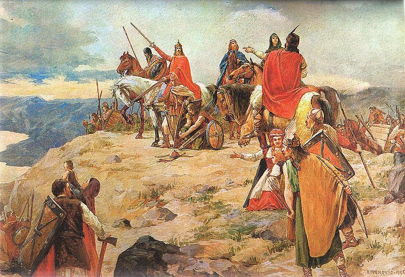 Η άφιξη των Κροατών στην