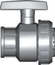 7 ΕΞΑΡΤΗΜΑΤΑ PVC- PVC FITTINGS Βάνα σφαιρική κολλητή - Ball valve glued Βάνα σφαιρική βιδωτή - Βall valve threaded Κωδικός/Code Χαρακτηριστικά/Specifications /τμχ/unit P1000/00020 Ø 20 13,13