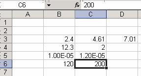 formule. Ovo je ormala rad u Ecel-u tj. u lj za edtovaje vdmo šta je uešeo (B3+C3) a u samoj ćelj vdmo rezultat (7.0).