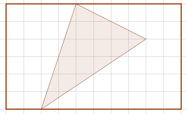 3 rd & 4 th Grade 18 th Cyprus Mathematical Olympiad April 2017 (C & D Dimotikou) 5. What is the area of shaded triangle in square units? Α. 12 Β. 13 Γ. 14 Δ. 15 Ε. 16 6.