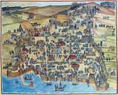 Το Βυζάντιο παρακμάζει και υποκύπτει σε κατακτητές ΣΤ 14ος αιώνας), η Θεσσαλονίκη, αντίθετα από άλλες πόλεις, διατήρησε και αύξησε την πνευματική και την εμπορική της δραστηριότητα και γι αυτό της