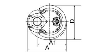 Επαγωγικός κινητήρας, 4 πόλων, IP68 3-phase / 400V / / d.o.l.