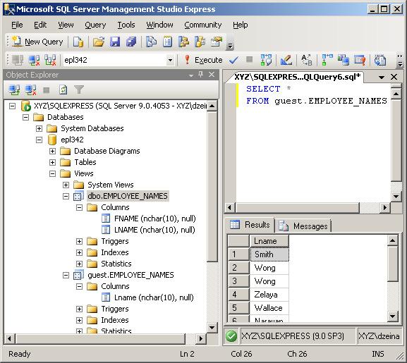 Όψεις σε SQL (Views in SQL) Μια όψη είναι ένας νοητός πίνακας ( virtual table) ο οποίος παράγεται από άλλους κανονικούς πινάκες (Base-Tables) Στην πράξη µια όψη δεν είναι τίποτα