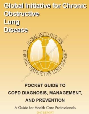 Global Strategy for Diagnosis, Management and Prevention of COPD Manage Stable COPD: Goals of Therapy Relieve symptoms Improve exercise tolerance Improve health