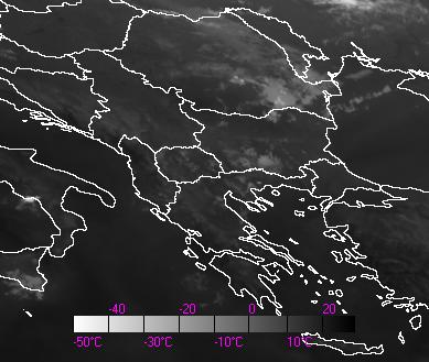 περιοχές των αλκανίων καλύπτονται από το µπροστινό τµήµα µιας ράχης ισοϋψών (λευκό βέλος).