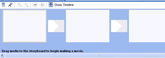 Timeline & Storyboard ην MM2, ηα παξάζπξα timeline θαη storyboard ρξεζηκνπνηνύληαη γηα ηνλ έιεγρν ηεο ηνπνζέηεζεο ησλ κέζσλ.