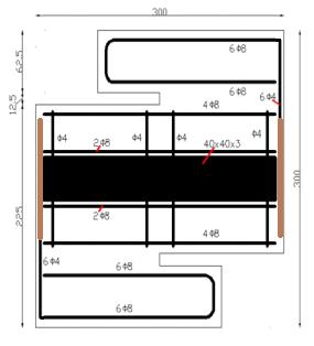 3(α) και 3(β) παρέχονται τυπικές οπλίσεις