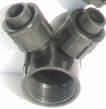 Drip Tape Fittings Εξαρτήματα Σταλακτηφόρου Ταινίας 3144 Indented Multicoupling Tape Πολυφίς