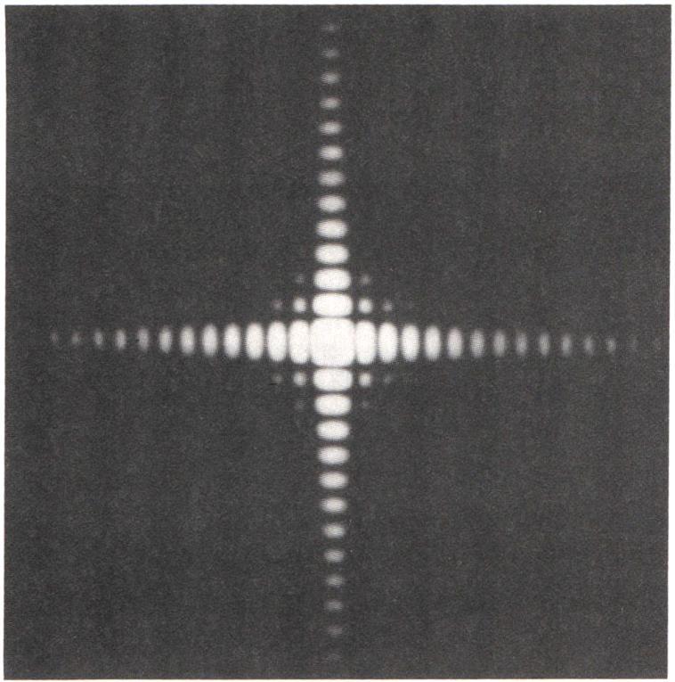Τα Σχήματα 5(c) και 5(d) εμφανίζουν τα αποτελέσματα από περίθλαση από ορθογώνιο άνοιγμα.