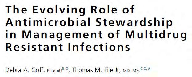 Over the next 5 years, the goals of this Αction Plan include reducing the incidence of: Carbapenem-resistant Enterobacteriaceae infections by 60% C.