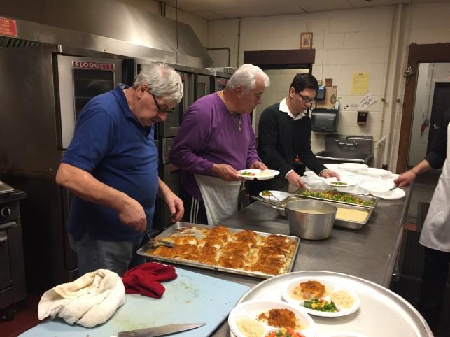 On Saturday, April 29, we will be serving a meal at the Church of the City New London Soup Kitchen at the First Baptist Church, 250 Sta