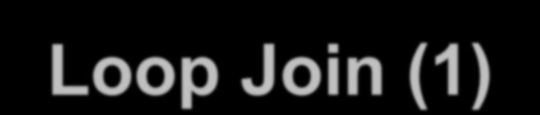 Block Nested-Loop Join () Διαφοροποίηση του nested-loop join κάθε block της εσωτερικής σχέσης (inner reltion) συνδυάζεται με κάθε block της εξωτερικής σχέσης (outer reltion).