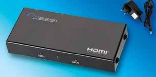 10.2 Gbps Μέγιστη ανάλυση: 1920 x 1200 Pixel / 1080p Τροφοδοσία: DC 5V (περιλαμβάνεται) HDMI Splitter AVS44-2, 1 Εισόδου - 2 Εξόδων, FullHD (1080p), 3D, HDCP, DTS, Dolby Digital True HD &