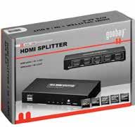 HDMI SPLITTER HDMI Splitter AVS44-4, 1 Εισόδου - 4 Εξόδων, FullHD (1080p), 3D, HDCP, DTS, Dolby Digital True HD & Τροφοδοτικό, Συμβατό με ΟΤΕ & NOVA Με αυτό το HDMI splitter, μπορείτε να αναπαράγετε