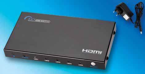 126 HDMI SPLITTER & CONVERTER HDMI SPLITTER & CONVERTER HDMI Splitter - Matrix AVS45, 4 Εισόδων - 2 Εξόδων, FullHD (1080p), 3D, HDCP.