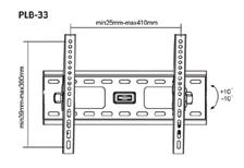 80 BRATECK Βάση PLB-M03G 32-60 LED, LCD flat panel TVs Φανταστείτε ότι η τηλεόρασή σας περιστρέφεται αυτόματα και σταματά στο σημείο που θέλετε με το πάτημα