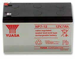 ΜΠΑΤΑΡΙΕΣ 55 Μπαταρία YUASA 7.0Ah 12v NP7.0-12 ΚΩΔ.