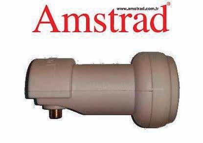 LNB SINGLE 61 Amstrad Single LNB F-10 0.1dB. Input Frequency : 10.