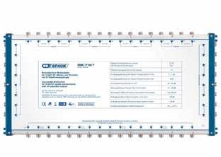 50 ΕΠΕΚΤΑΣΕΙΣ ΠΟΛΥΔΙΑΚΟΠΤΩΝ 842424 SPAUN SMK17169F επέκταση 4 Sat