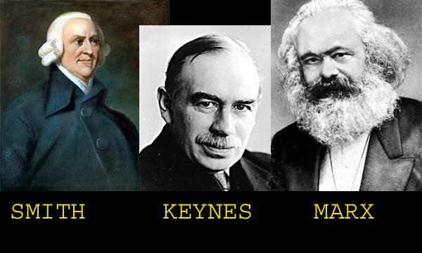 Θέμα: Adam Smith, Karl Marx και John M.