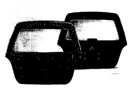 Κεφάλαιο1 Σύνθετα υλικά Σχήμα 1.10 Όπισθεν τμήμα αυτοκινήτου (καπό) εξολοκλήρου κατασκευασμένο από PMC προοριζόμενο για αυτοκίνητο Ι.Χ. [Kelly(g), 2000].