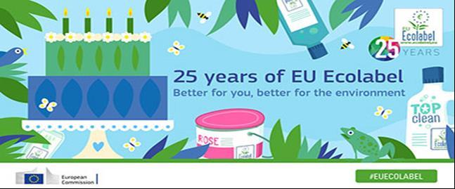Γιορτάζουμε τα 25 άχρονα του EU Ecolabel μαζί με την υπόλοιπη Ευρώπη Το Τμήμα Περιβάλλοντος, στα πλαίσια της 25 ης επετείου του EU Ecolabel, ανακοινώνει ότι: Όσες αιτήσεις υποβληθούν εντός του 2017